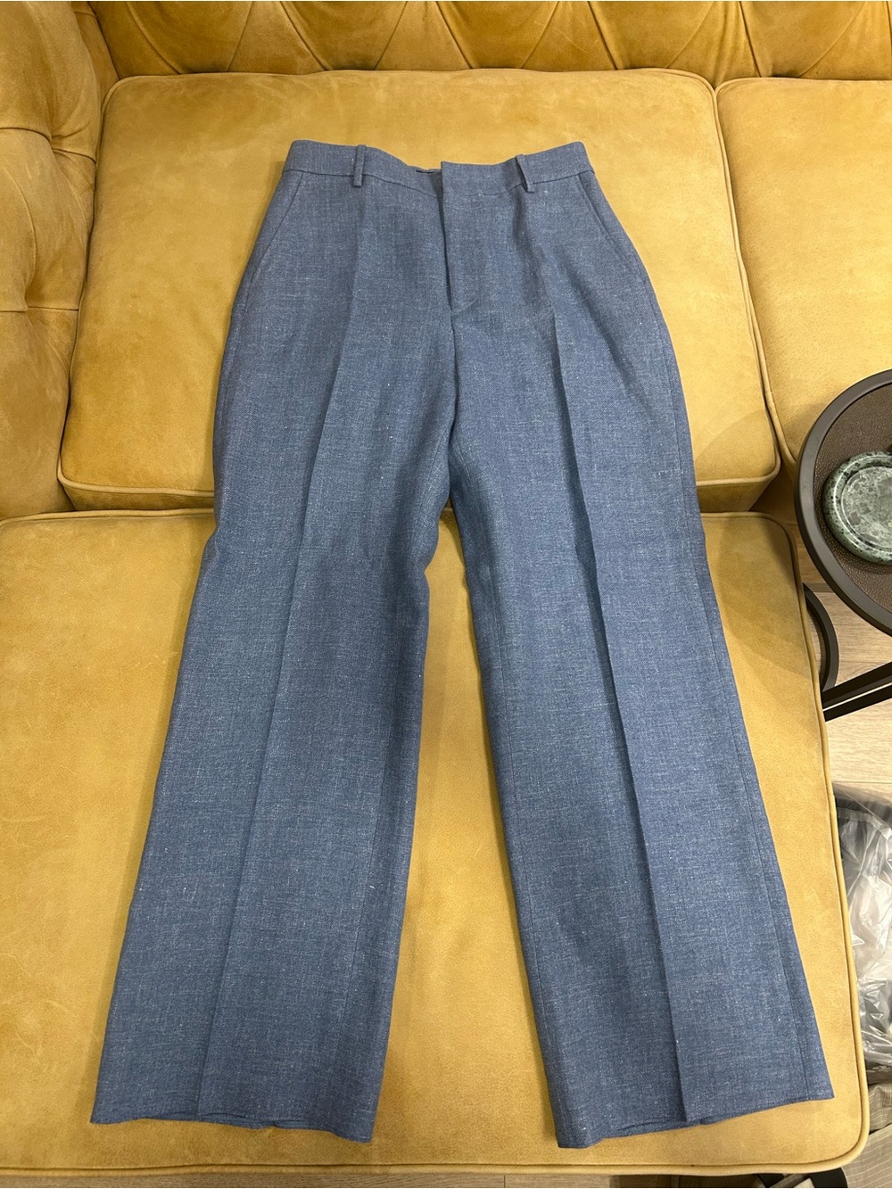 Polo Ralph Lauren Linen & Cotton Wide-Leg Pants size 6 NWT